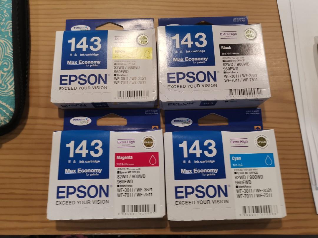 epson 143 black ink cartridge