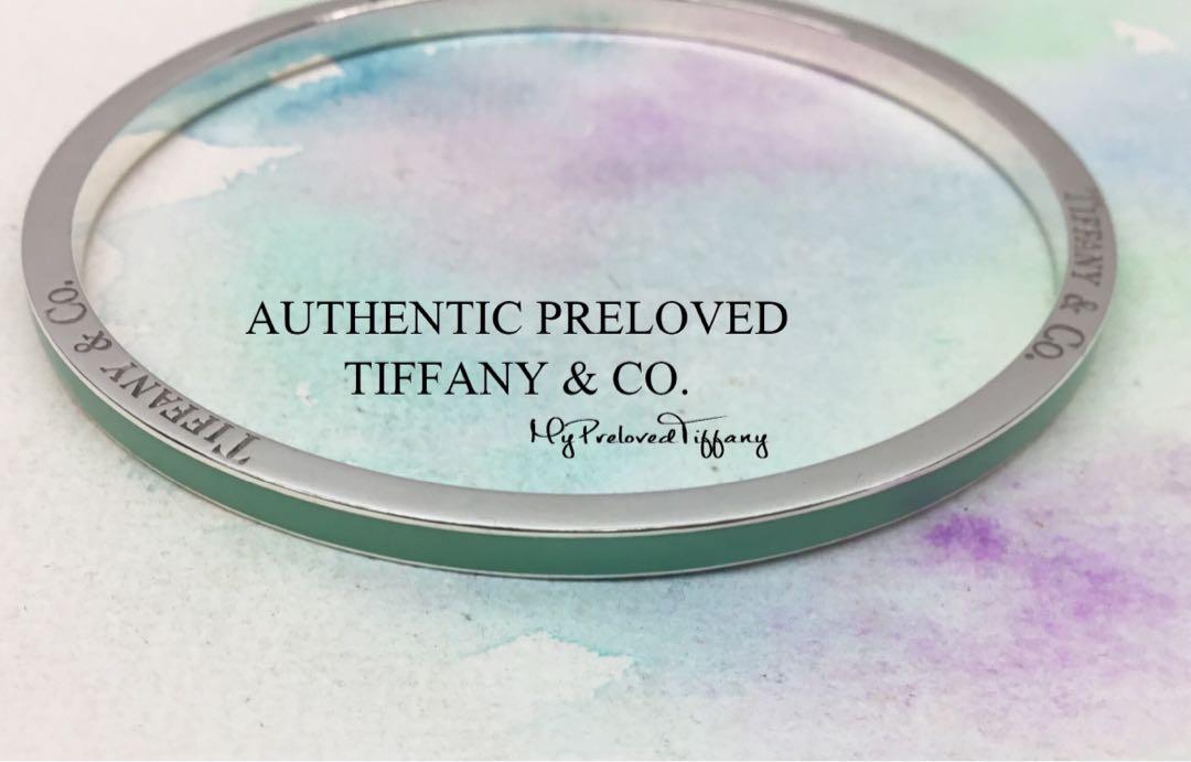 tiffany blue enamel bracelet