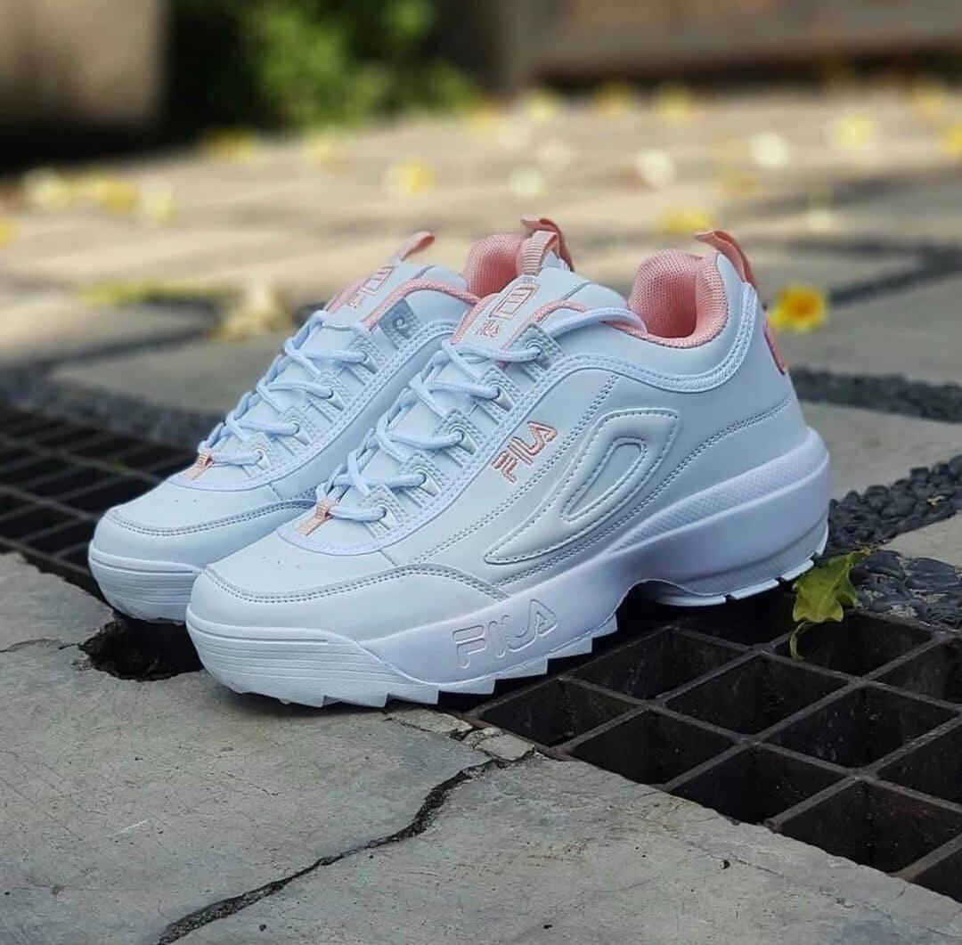 fila sock shoes blue