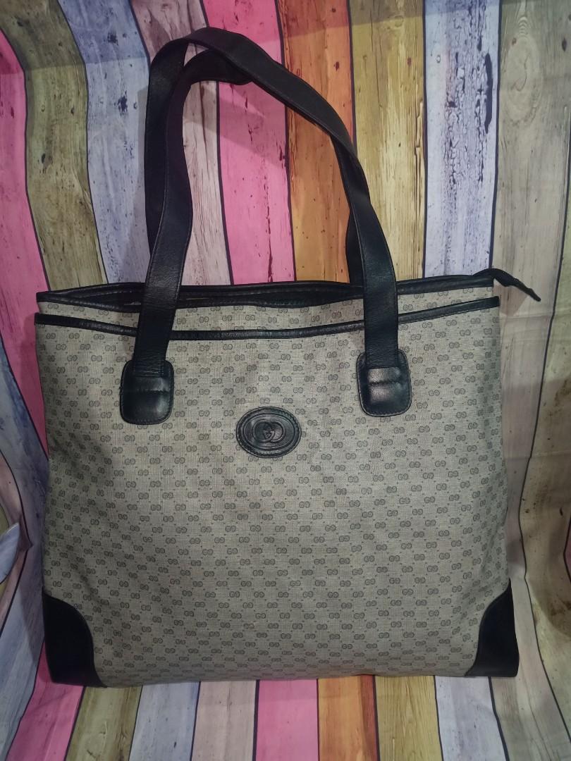 gucci blue tote bag