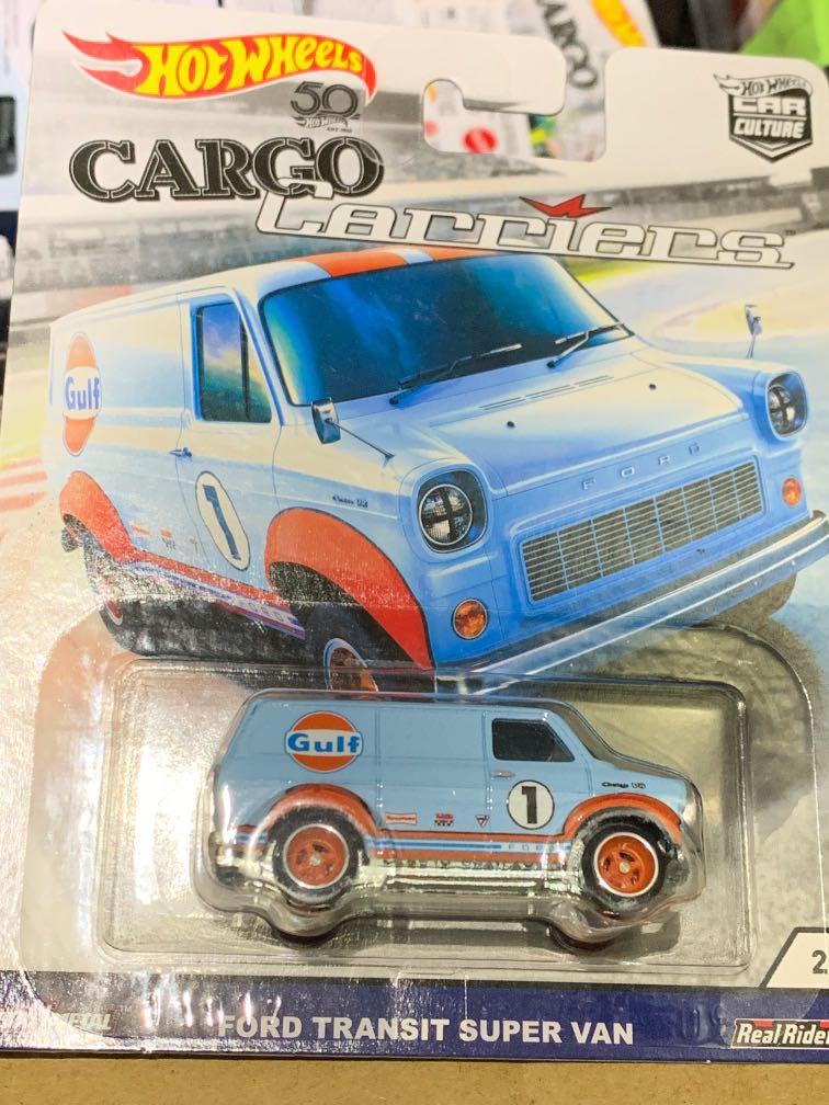 hot wheels ford transit supervan gulf