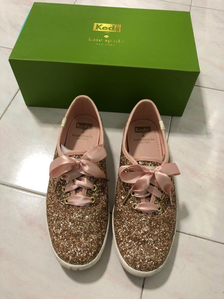 rose gold kate spade shoes