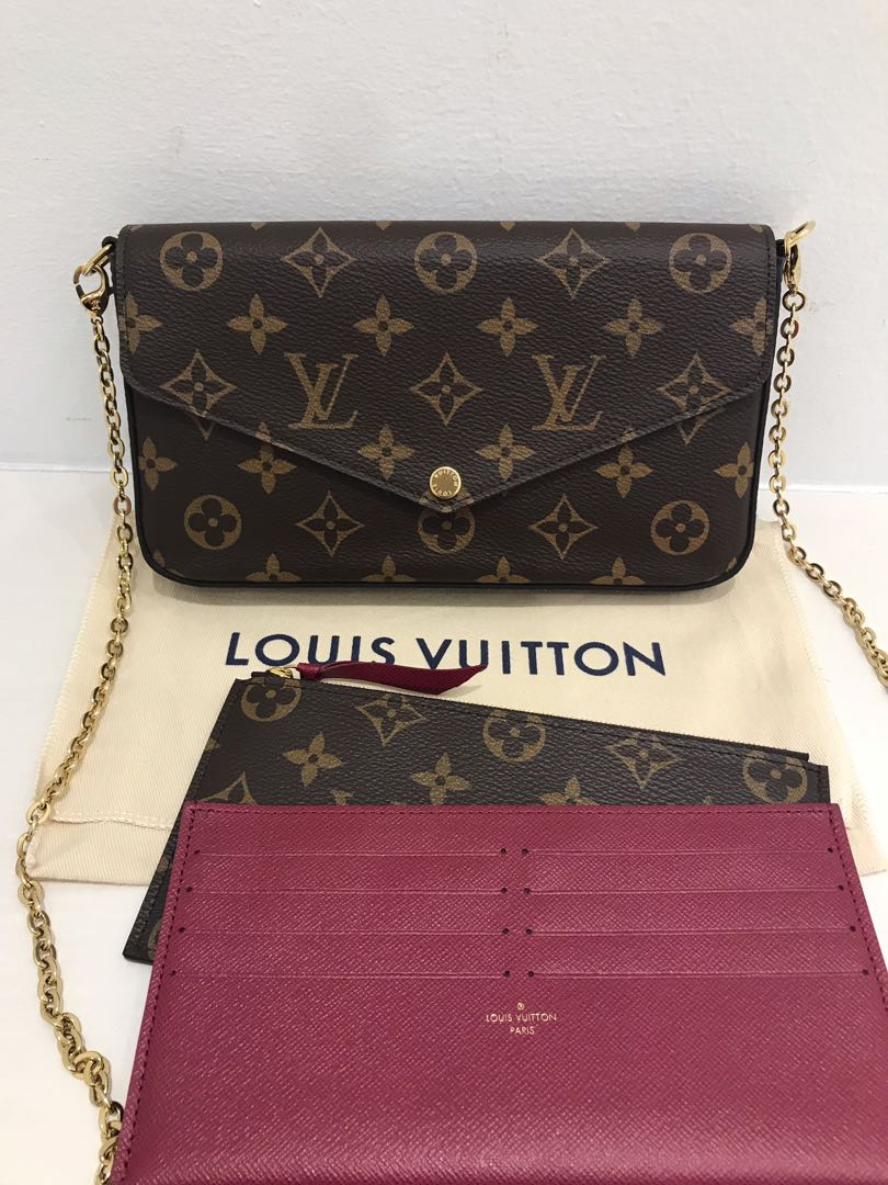 Louis Vuitton Monogram Felicie Pochette w/ Inserts – Oliver Jewellery