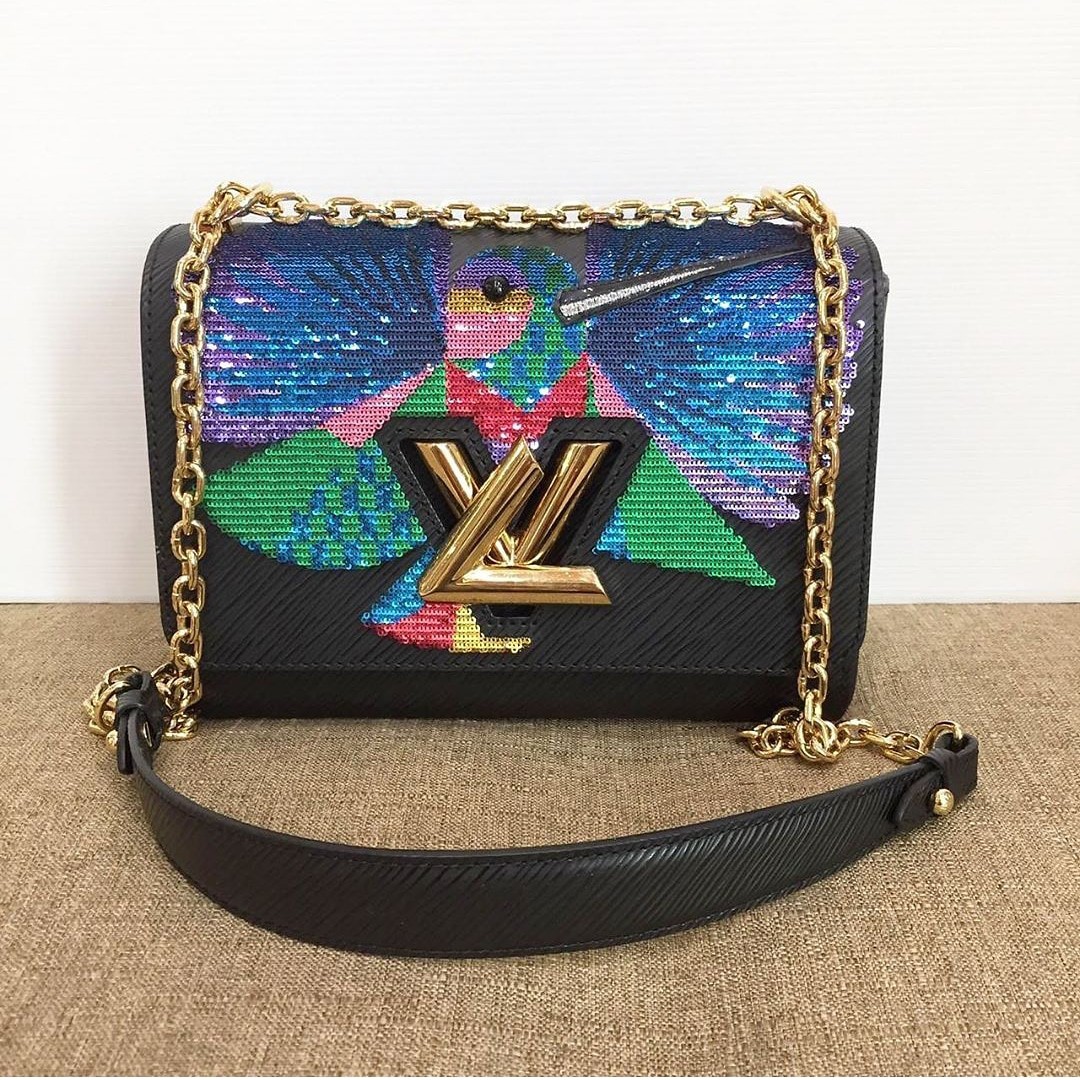Lv Twist Mm Epi Black Limited 2017 Barang Mewah Tas Dompet Di Carousell