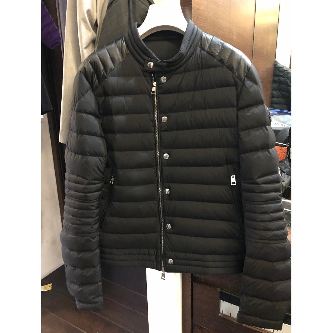 Moncler Barral Down Quilted Biker Jacket