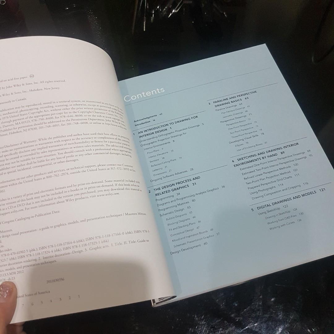 New Buku Interior Design Visual Presentation By Maureen Mitton Desain Interior Original Buku Alat Tulis Buku Pelajaran Di Carousell