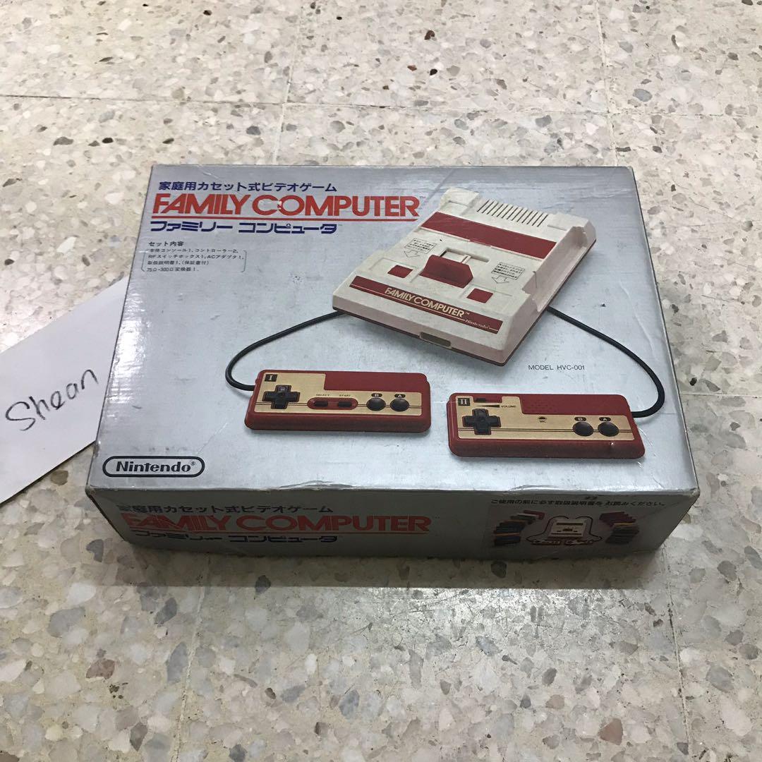 Nintendo Famicom 1983 Japan Set Original, Video Gaming, Video Game ...