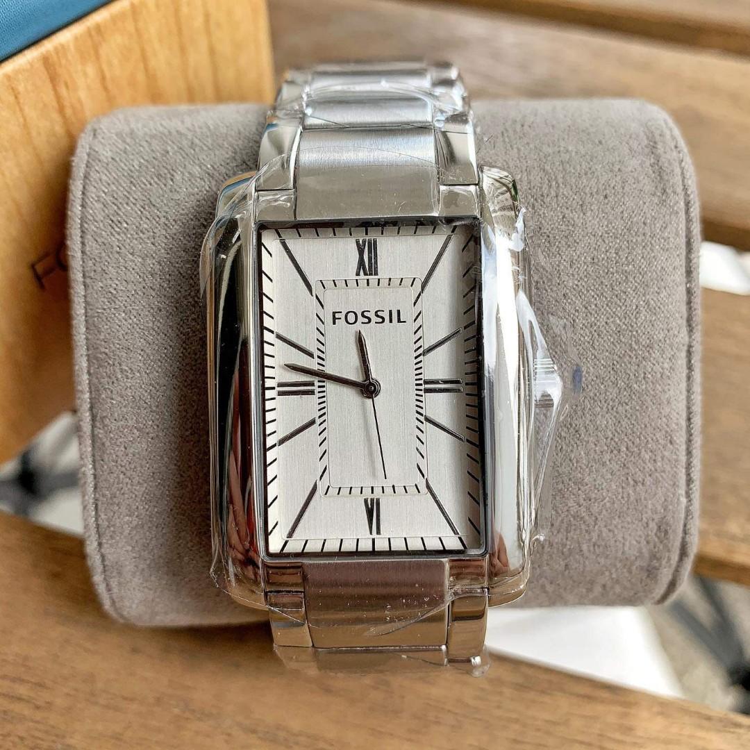 Rectangle watches mens fossil shop