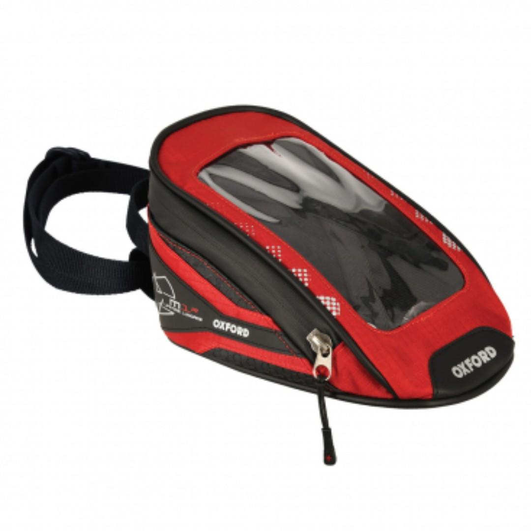 Sacoche de réservoir Oxford M1R Micro Tank bleu - Pièces Bagagerie sur