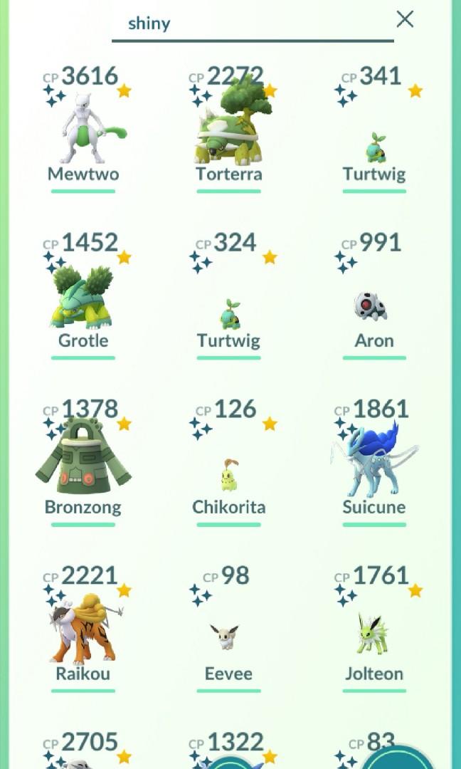 Pokemon Go Level 35 With 28 Shiny Video Gaming Gaming Accessories Game Gift Cards Accounts On Carousell