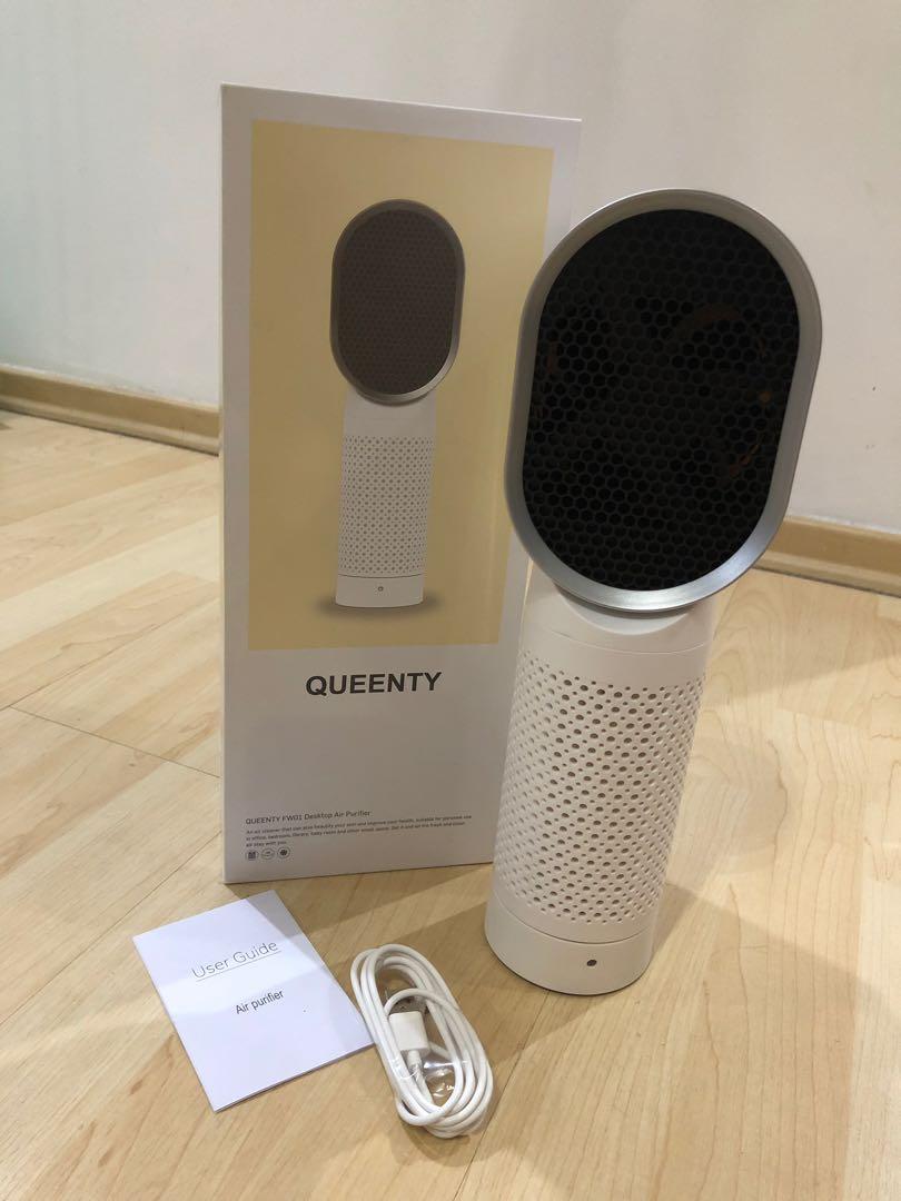 Queenty desktop air purifier hot sale