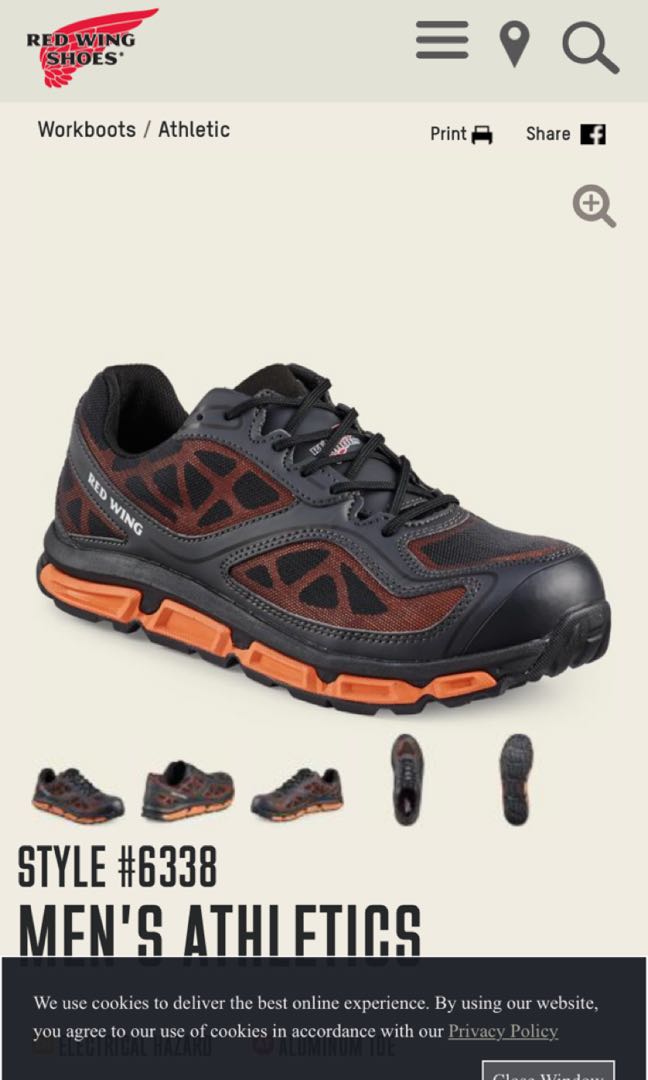 Red wing shoes 6338 top