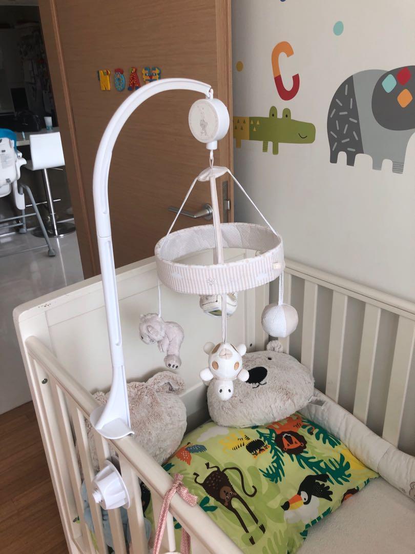 Rotating Music Mobile For Crib Babies Kids Cots Cribs On