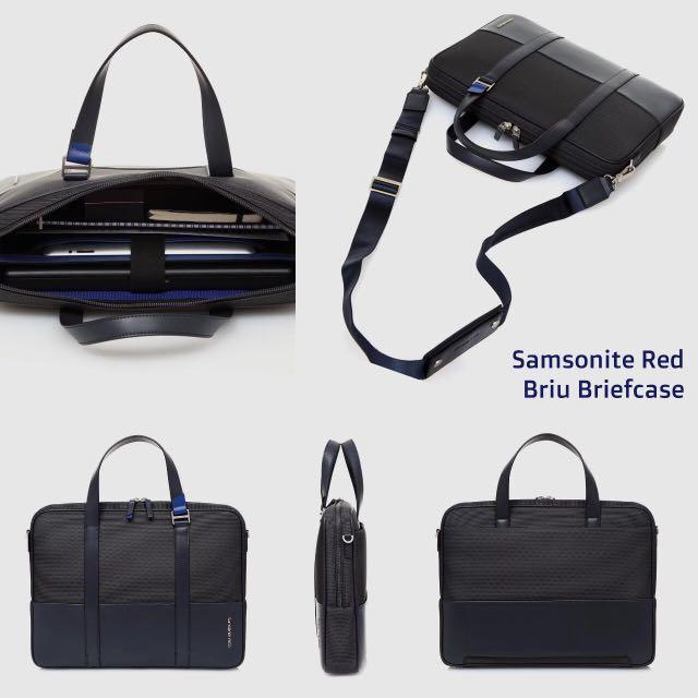 Samsonite red briu 2025 briefcase