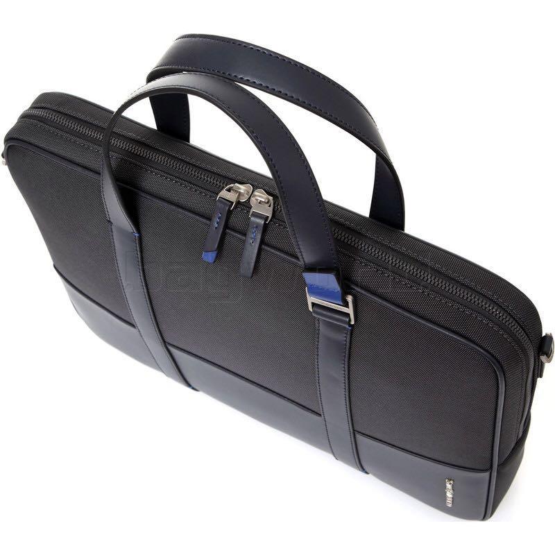 Samsonite Red Briu Briefcase ORIGINAL Grey Blue Barang Mewah Tas Dompet di Carousell