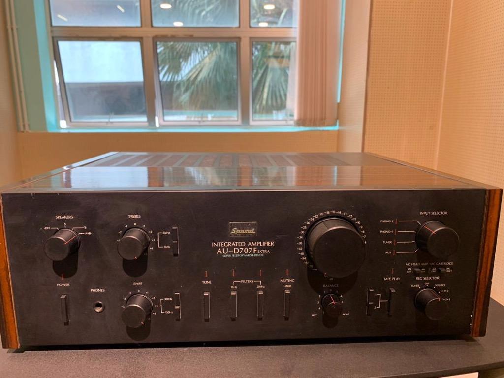 Sansui AU-D707F extra Solid State Integrated Amp (Used), Audio