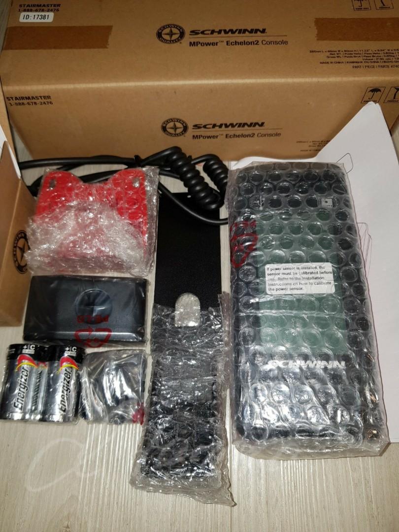 Schwinn mpower echelon2 console outlet with power upgrade kit