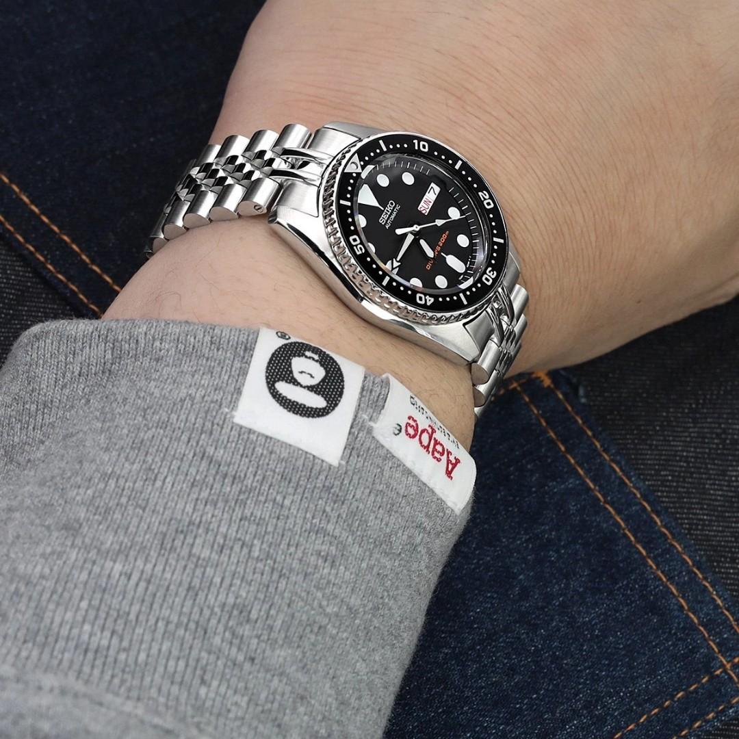 STRAPCODE SS201820B087 20mm Super Jubilee Seiko SKX013 SKX Boy size Carousell