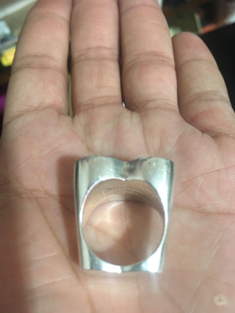 Paloma Picasso Double Modern Heart Ring 