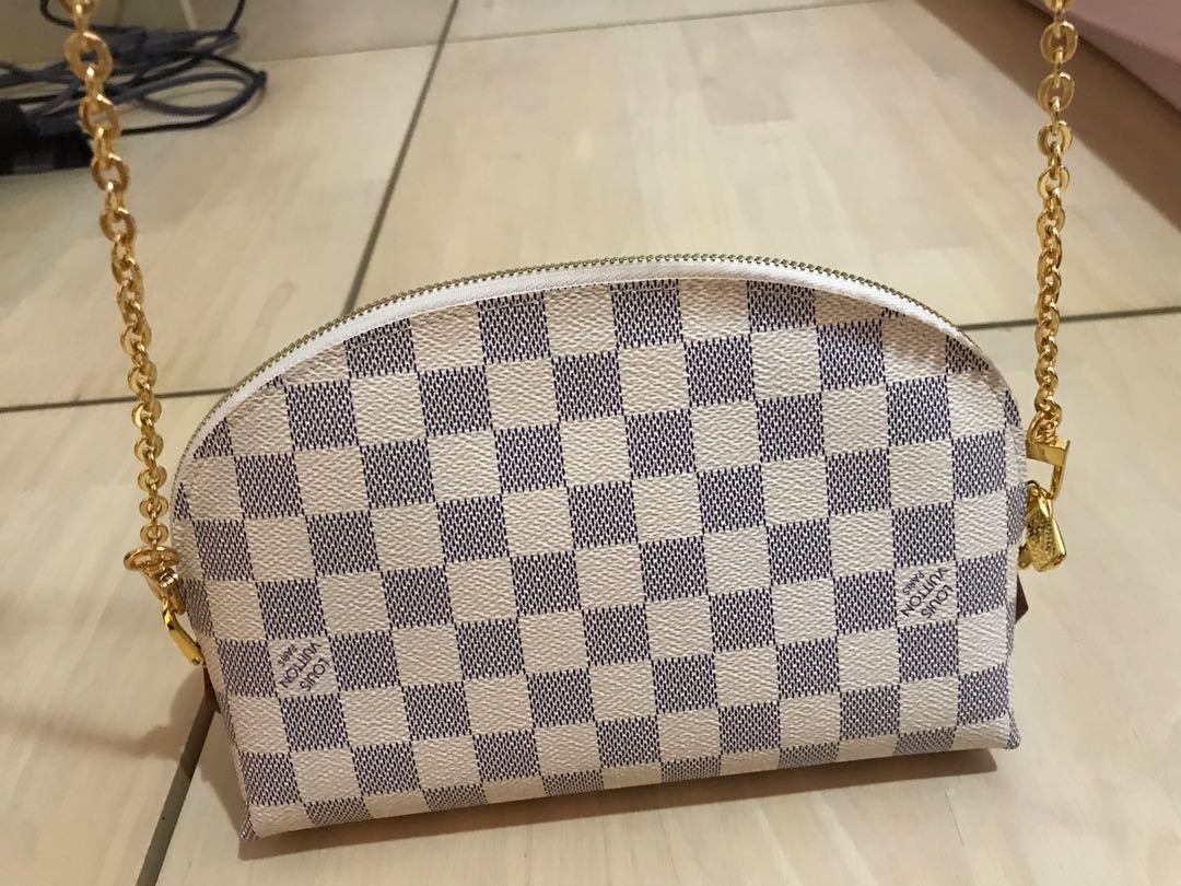 TUTORIAL: TRANSFORMING THE LV COSMETIC POUCH GM FROM A SLG TO A HANDBAG +  what it fits