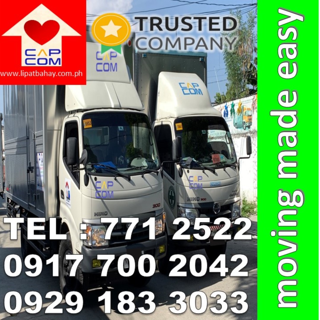Trucking services Lipat bahay house moving movers closed van elf