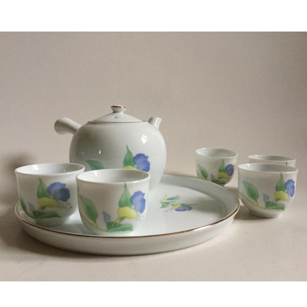 Vintage Porcelain Tea Set From 70s (Unused), Furniture & Home Living ...