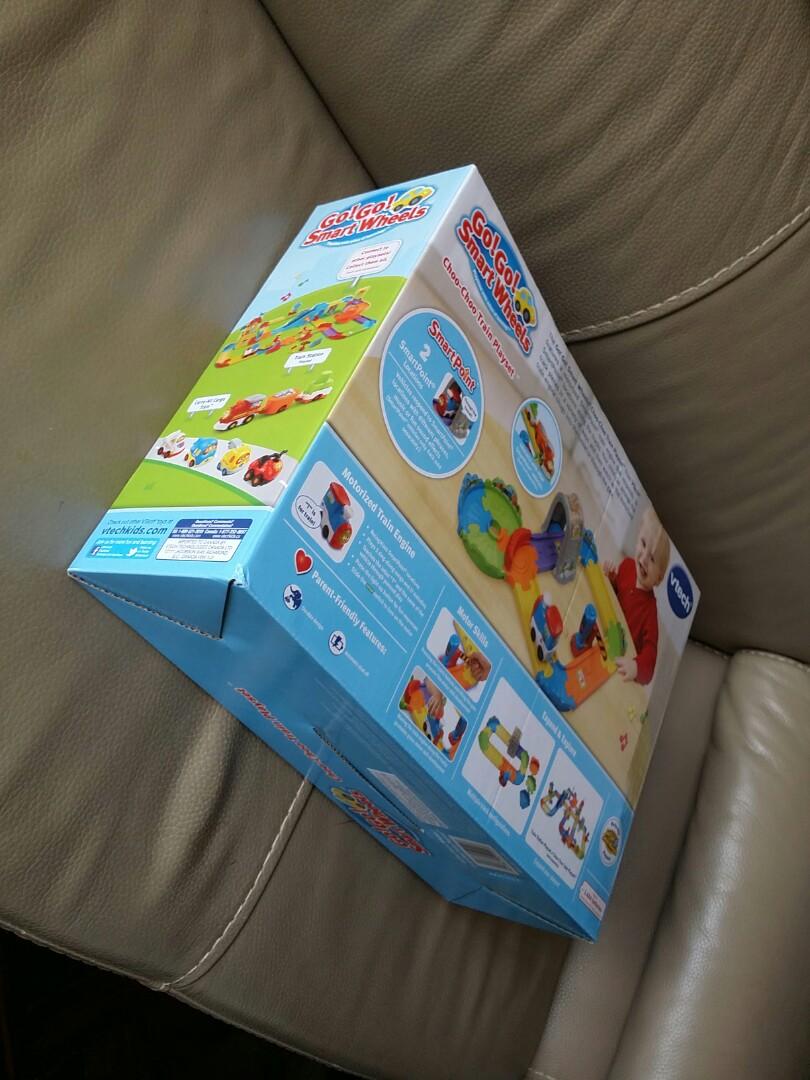 vtech choo choo train playset