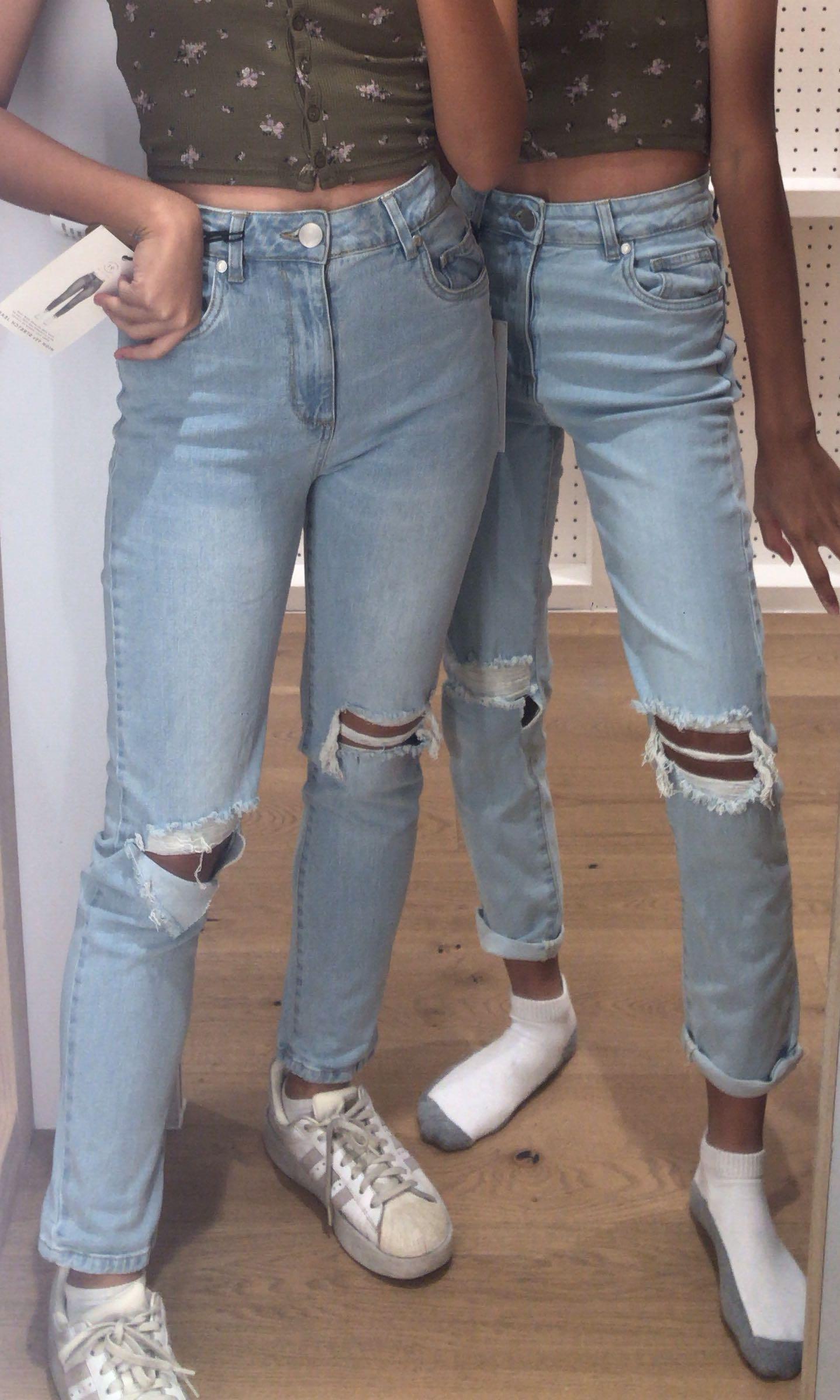 high waisted 90s pants