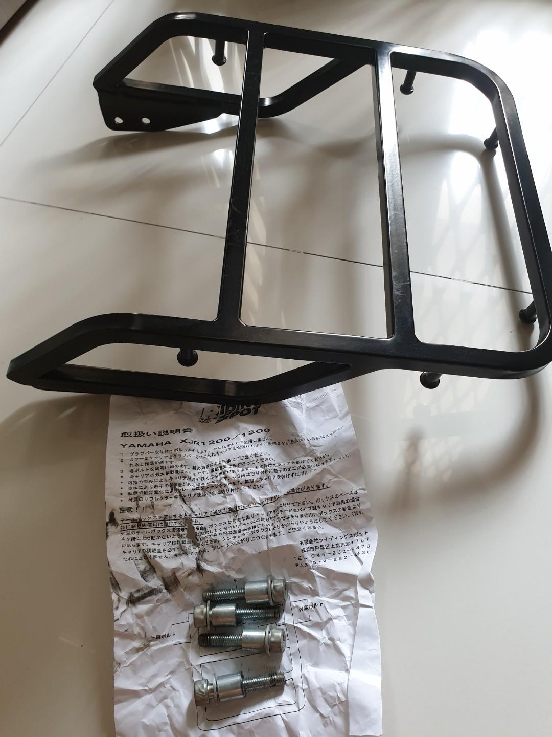 Yamaha XJR1300 rack, Motorcycles, Motorcycle Accessories on Carousell