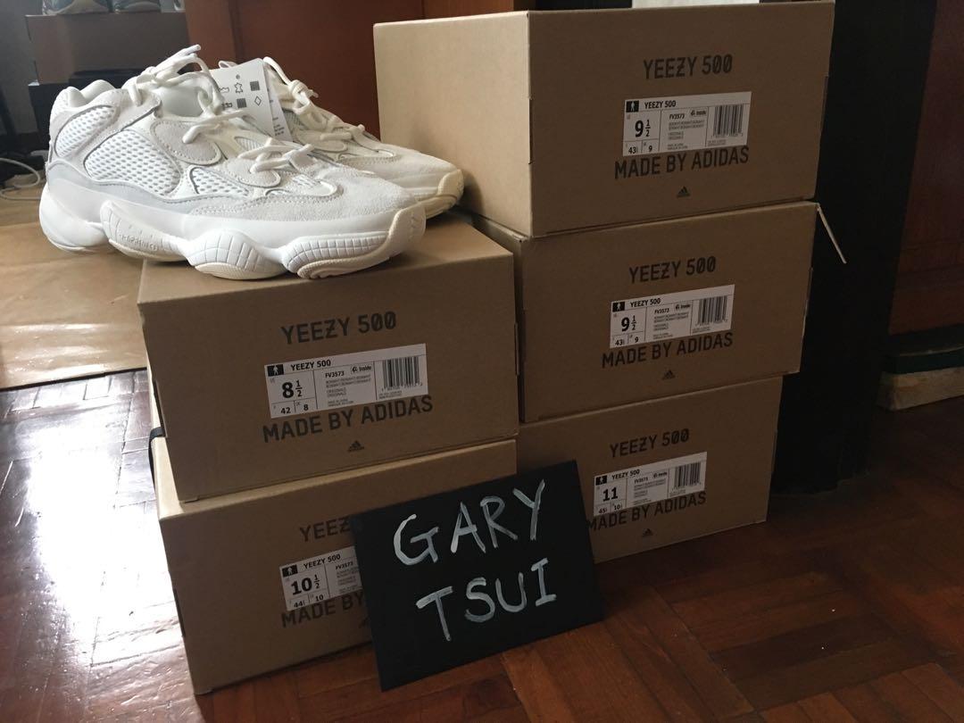 The adidas Yeezy Desert Rat 500 Blush makes its debut this