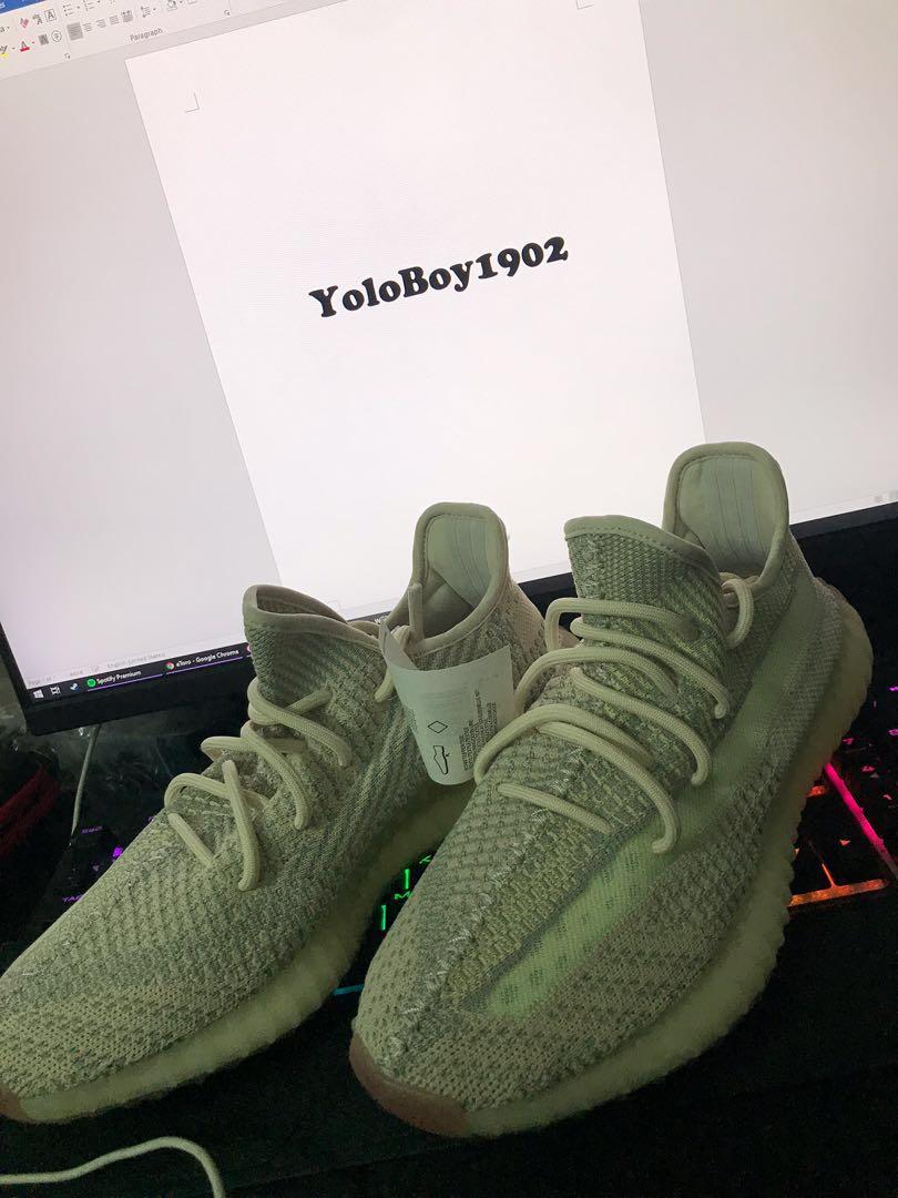 Waceland Yeezy Boost 350 V2 Citrin Originals Size Uk 7