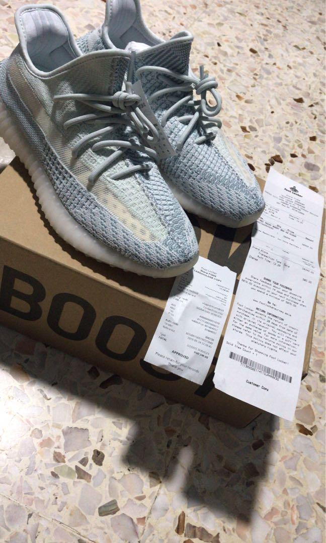 foot locker yeezy cloud
