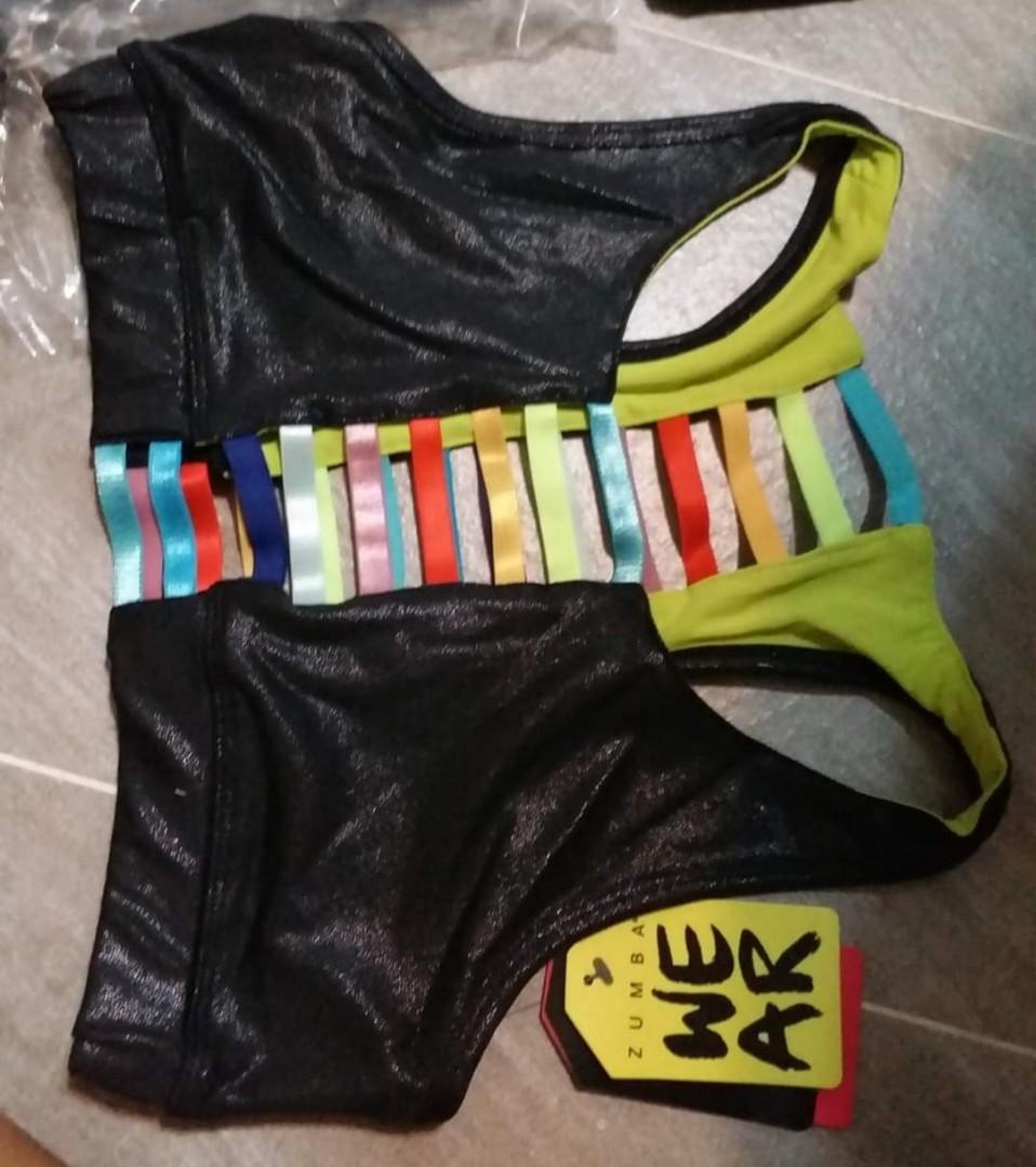 Zumba Wear Original New Small Size Pants And Bra Women S Fashion Women S Tops On Carousell
