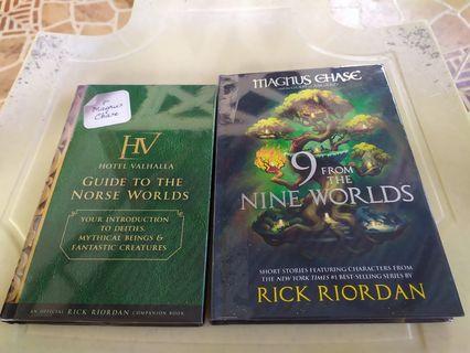 RICK RIORDANS HOTEL VALHALLA N 9 FROM 9 WORLDS IN HB LIKE NEW CONDITION