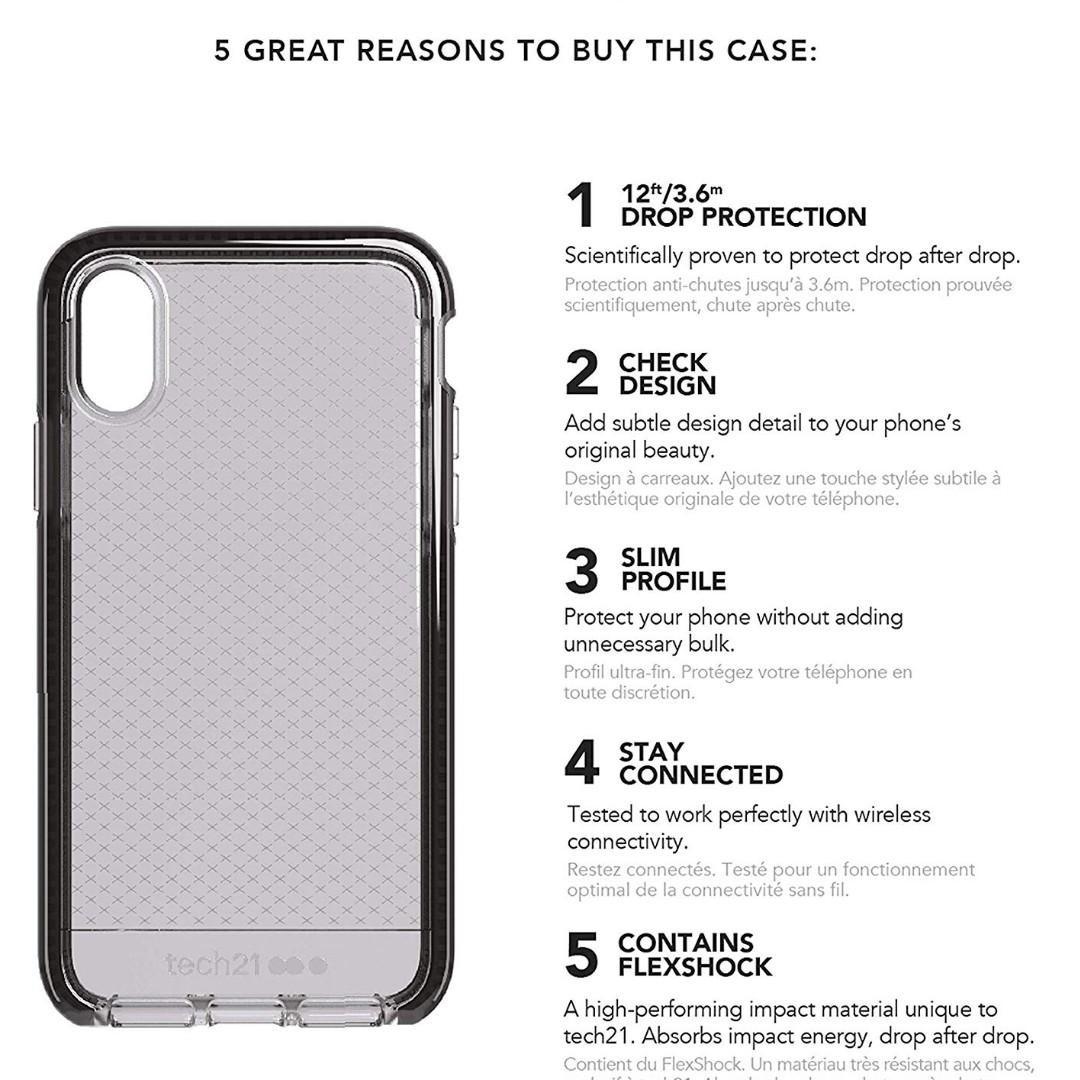 2344 Tech21 Evo Check Case Apple Iphone Xs Max 6 5 Electronics Others On Carousell