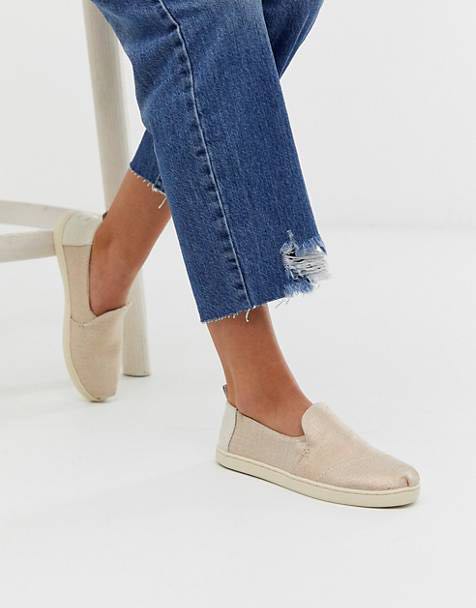 Rose gold metallic woven women's deconstructed alpargatas shop
