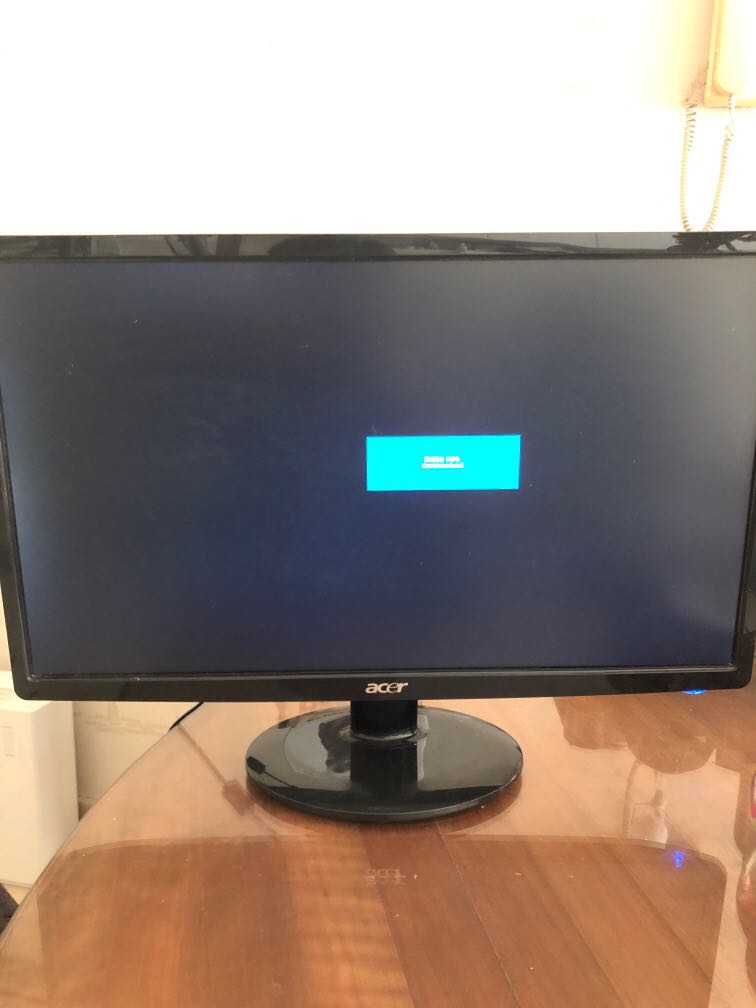 Acer S221HQL, Computers & Tech, Parts & Accessories, Monitor Screens on ...