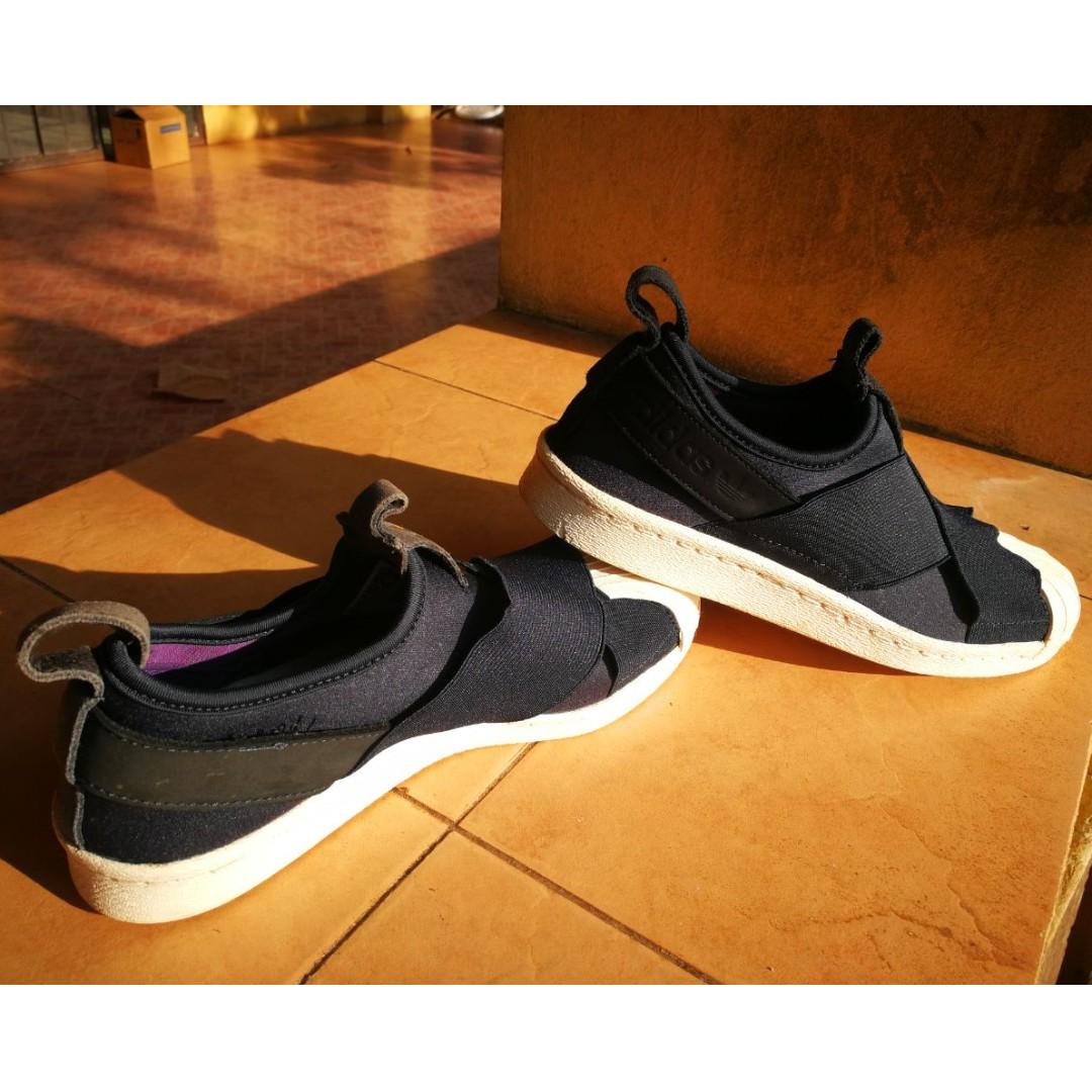 Adidas Superstar Slip On Navy Blue Women s Fashion Footwear