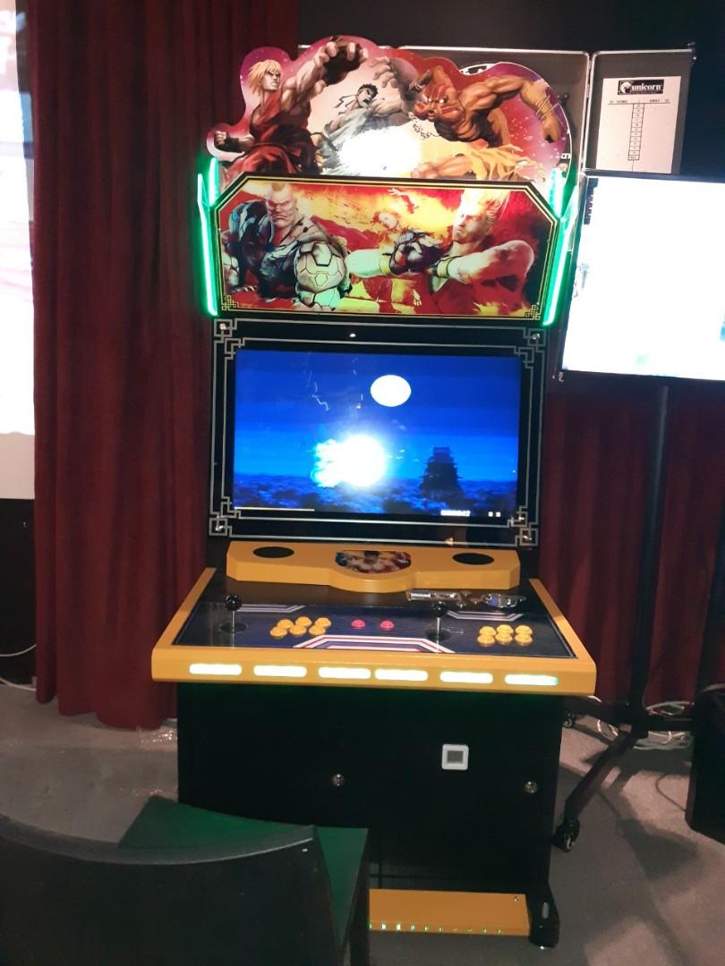 Arcade games xbox driving foosball air hockey ok on birthday party