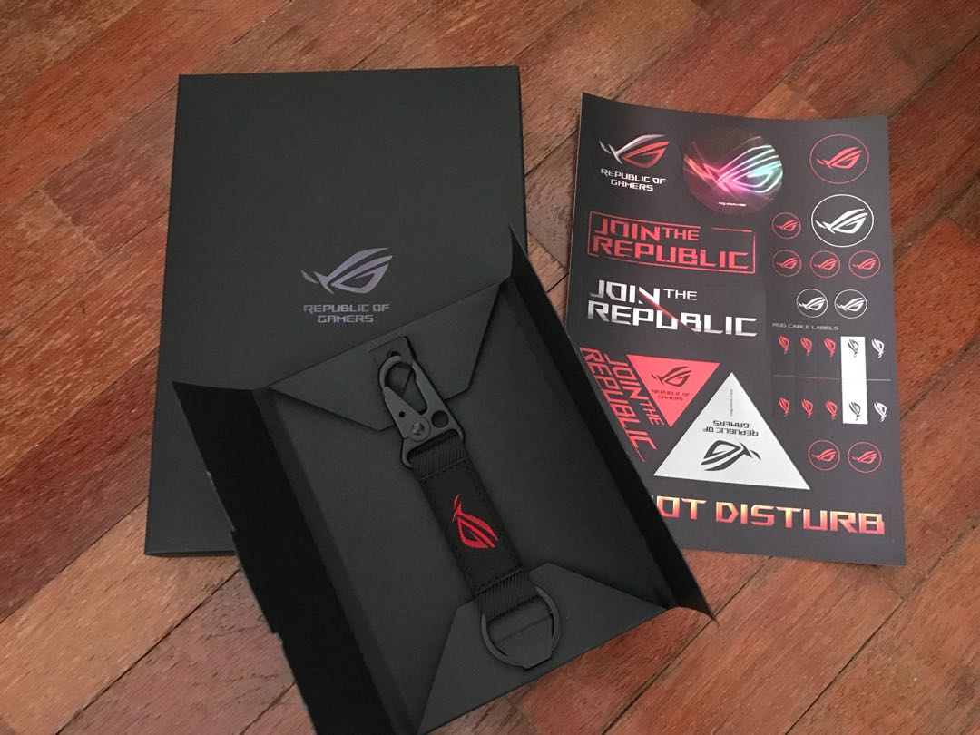 ASUS ROG Keychain & Sticker, Computers & Tech, Parts & Accessories ...