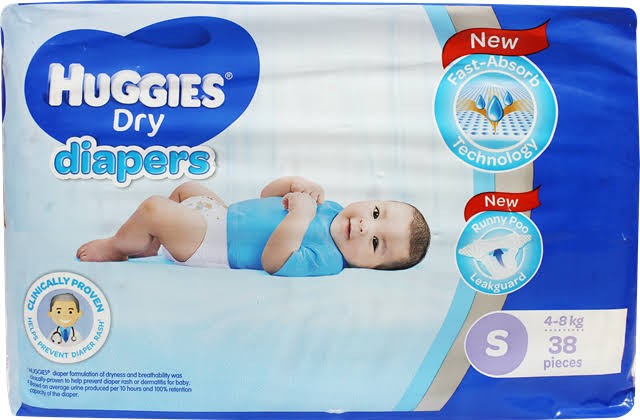 huggies dry small