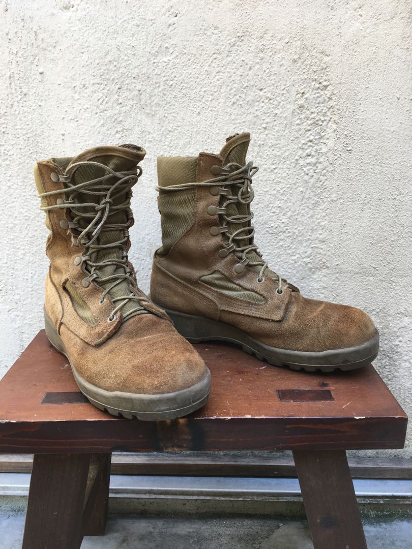 Belleville 500 Coyote Tan Waterproof Combat Boot USMC