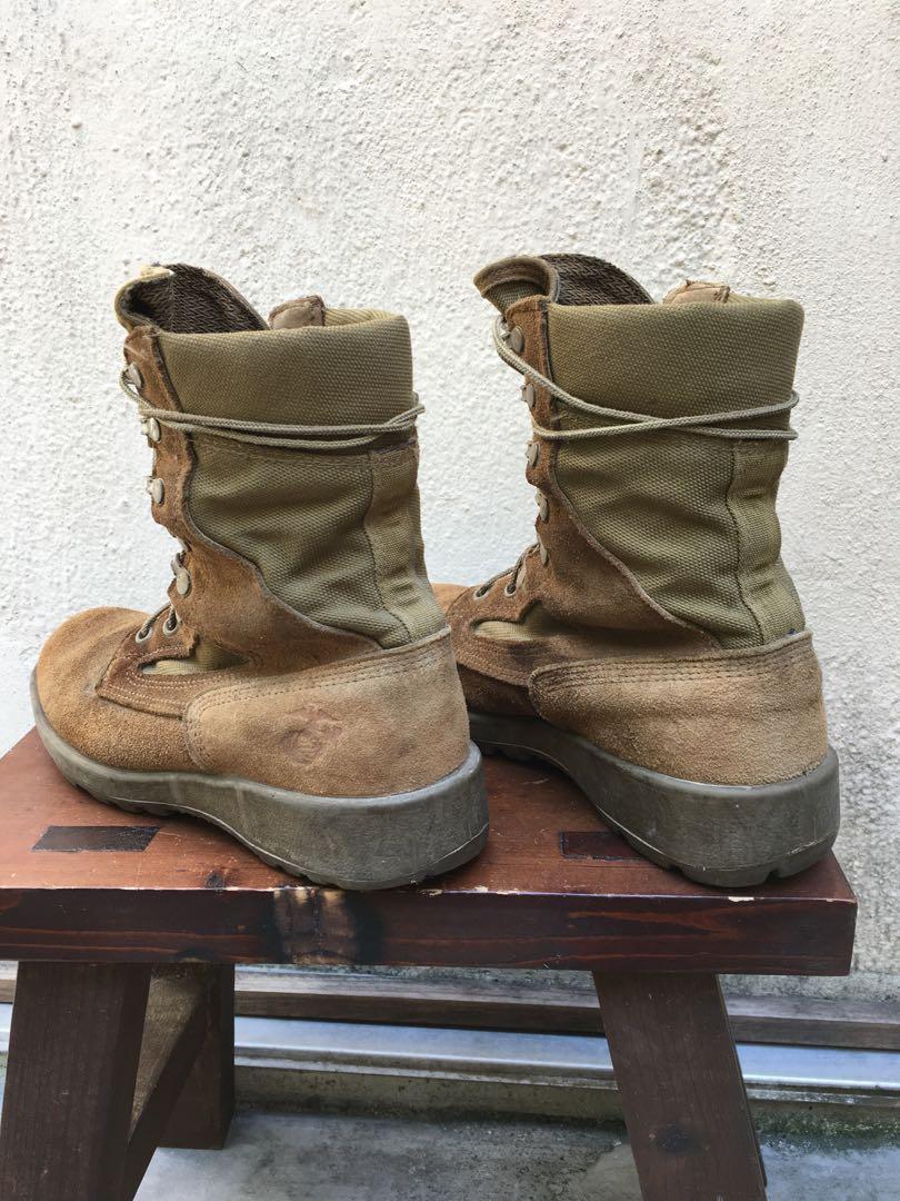 Belleville 500 Coyote Tan Waterproof Combat Boot 美軍USMC裝備, 男