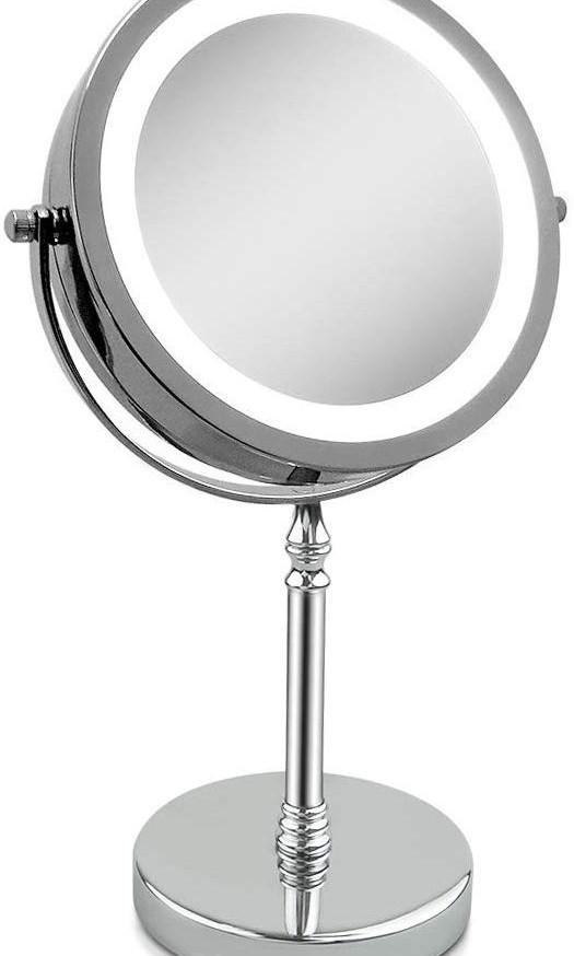 Bj249 Magnifying Mirror Tabletop Magnify 10x 7 Inch Led Makeup Tabletop Magnify 10x 7 Inch Led Makeup