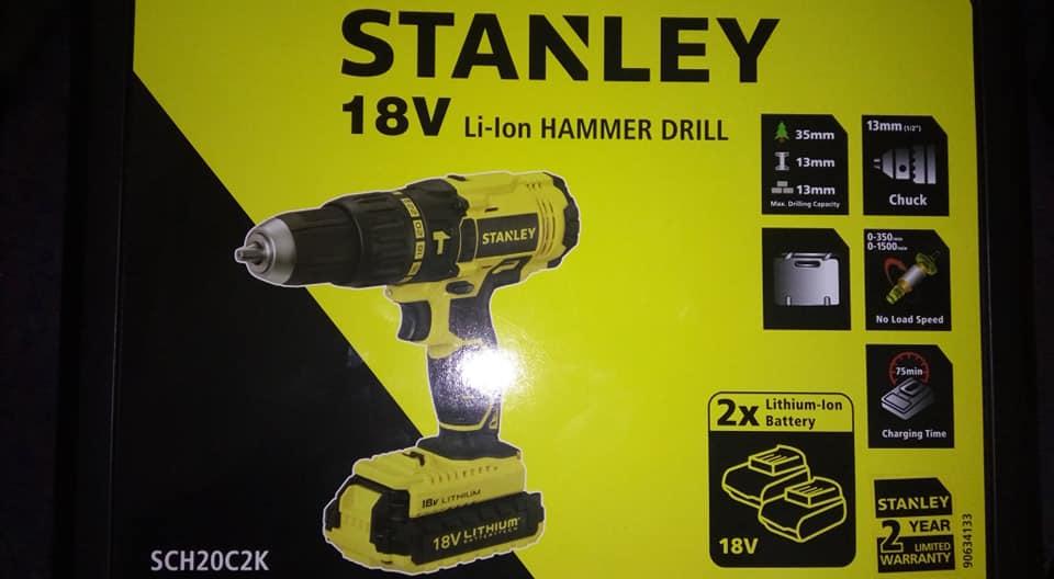 Stanley sch20c2k 18v deals