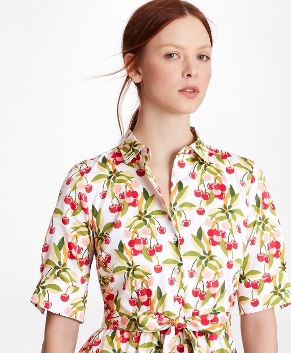 Brooks brothers cherry dress new arrivals