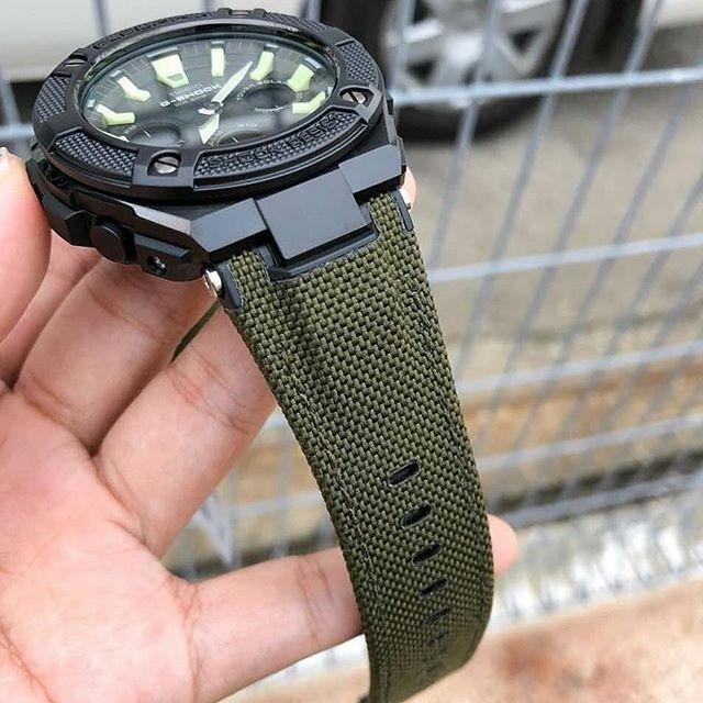 G steel leather top