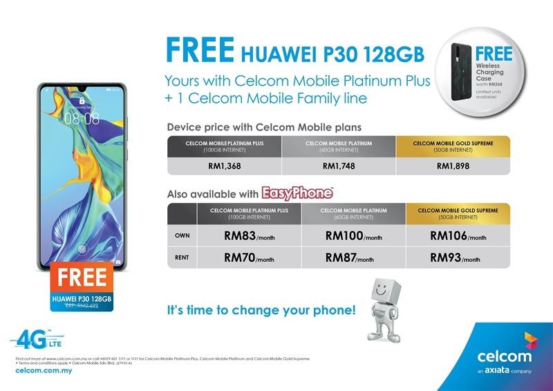 Celcom first gold sale supreme free phone