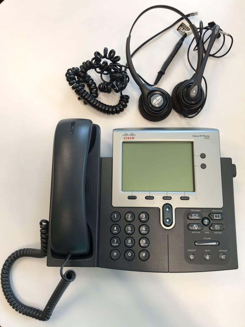 cisco phone system headset
