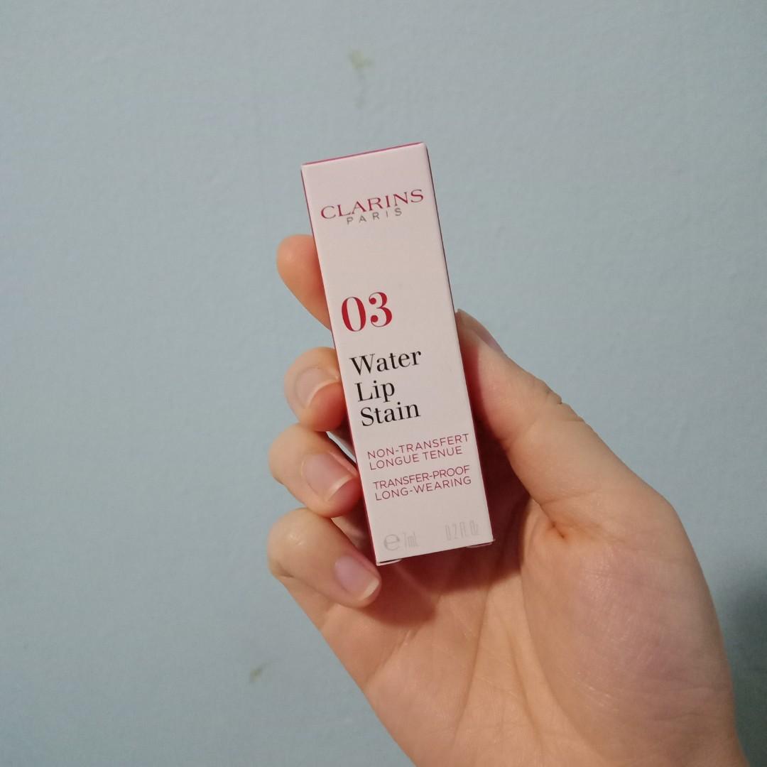 Clarins Water Lip Stain 03, Beauty & Personal Care, Face, Makeup on ...